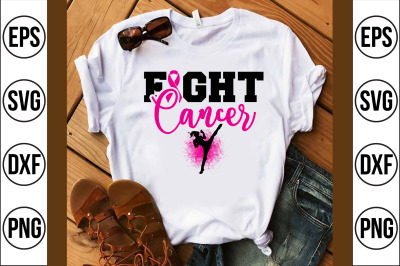 fight cancer svg cut file