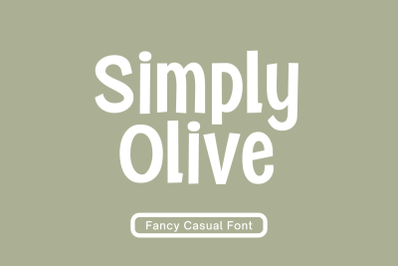 Simply Olive