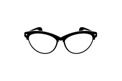 Optical lens icon, simple style.