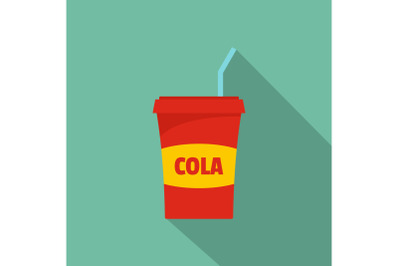 Juice icon, flat style