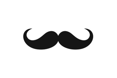 Operetta whiskers icon, simple style.