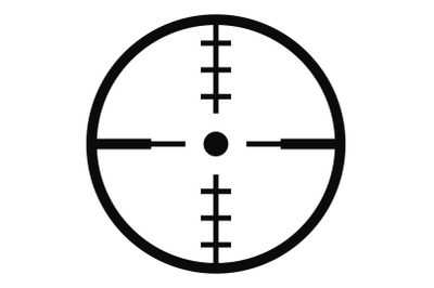 Thing radar icon, simple style.
