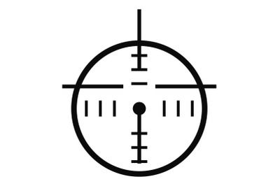 Police radar icon, simple style.