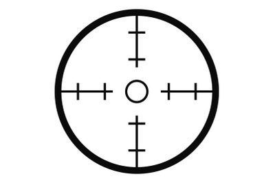 Radar icon, simple style.