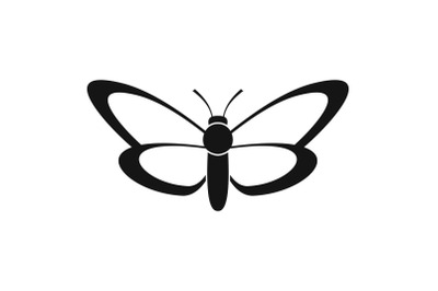 Nice butterfly icon, simple style.