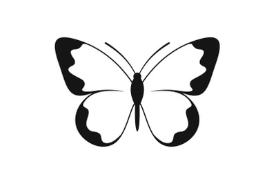 Small butterfly icon, simple style.