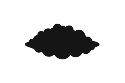 Storm icon, simple style.