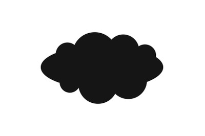 Rain icon, simple style.