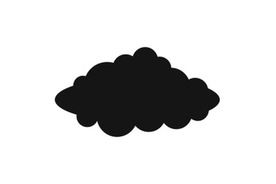 Weather forecast icon, simple style.