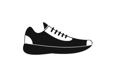 Sneakers icon vector simple