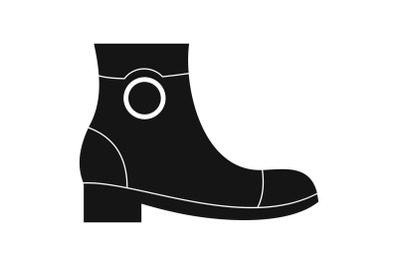 Woman shoes icon vector simple