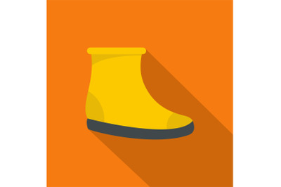 Woman shoes icon vector flat