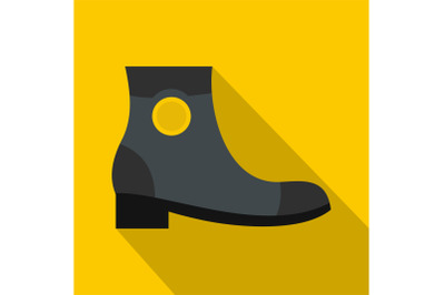 Woman shoes icon vector flat