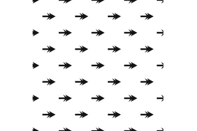 Arrow pattern seamless simple vector