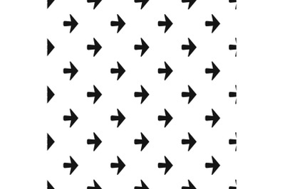 Arrow pattern seamless simple vector