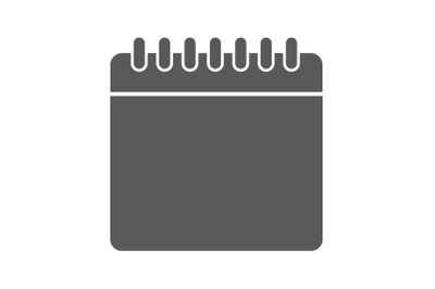 Calendar icon vector simple