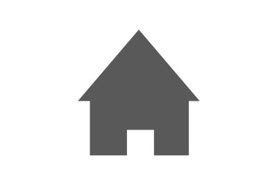 Home icon vector simple