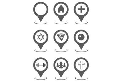 Map pointer set collection vector simple