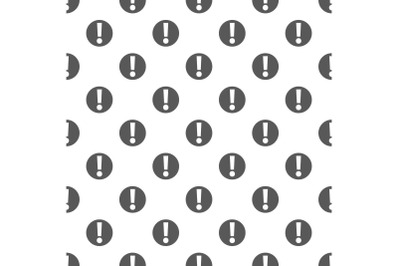 Exclamation point pattern seamless