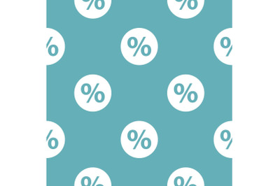 Percent sign vector pattern seamless blue