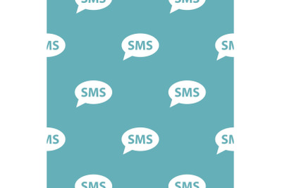 SMS pattern seamless blue