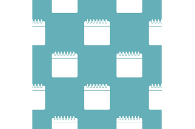 Calendar pattern seamless blue