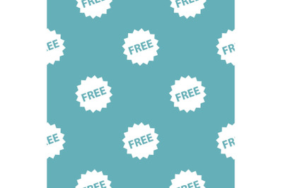 Free sign pattern seamless blue