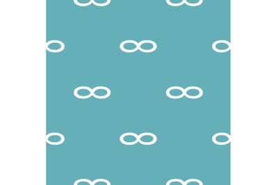 Infinity symbol pattern seamless blue