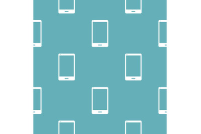 Smartphone pattern seamless blue