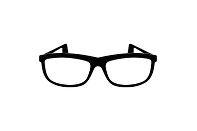 Modern spectacles icon, simple style.