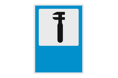 Service icon, flat style.