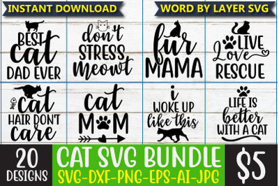 Cat SVG Bundle