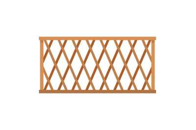 Fence icon, flat style.