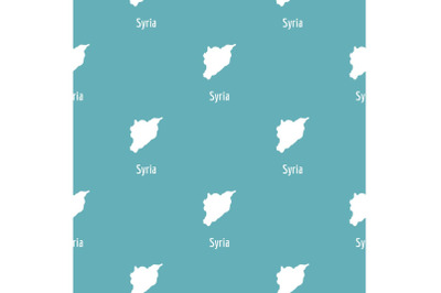 Syria map in black vector simple