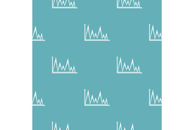 Finance graph icon vector simple
