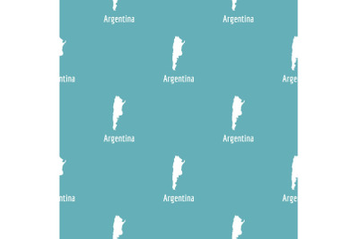 Argentina map in black vector simple