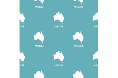 Australia map in black vector simple