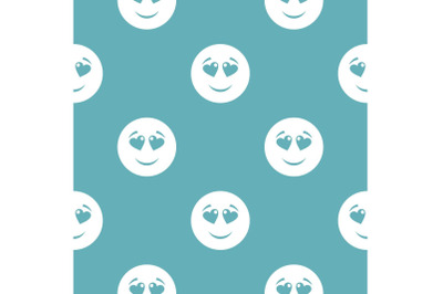 Love smile icon vector simple