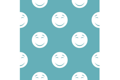 Smile icon vector simple