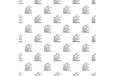 Chart pattern repeat vector