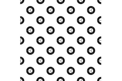 Circle diagram pattern repeat vector
