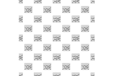 Best chart pattern repeat vector