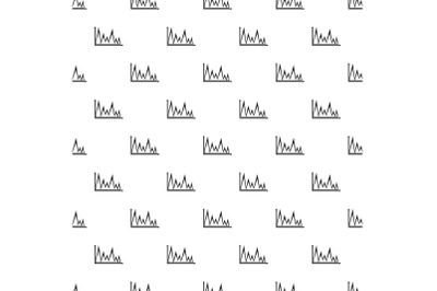 Finance graph pattern repeat vector