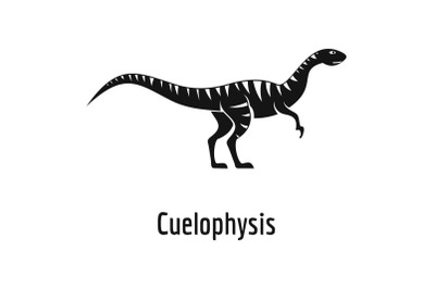 Cuelophysis icon, simple style.