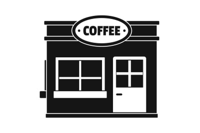 Coffee trade icon, simple style.