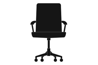 Baby chair icon, simple style.