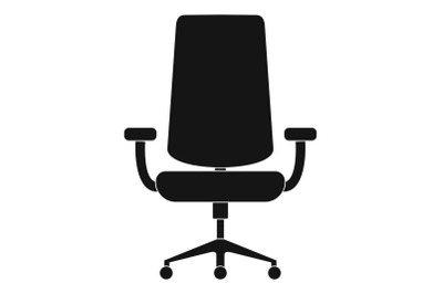 New armchair icon, simple style.