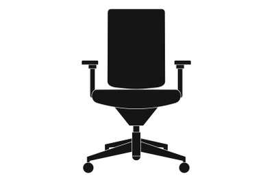 Comfortable armchair icon, simple style.
