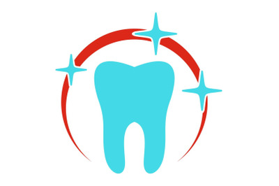 Sick tooth icon, flat style.