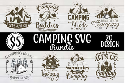 Camping Svg Bundle